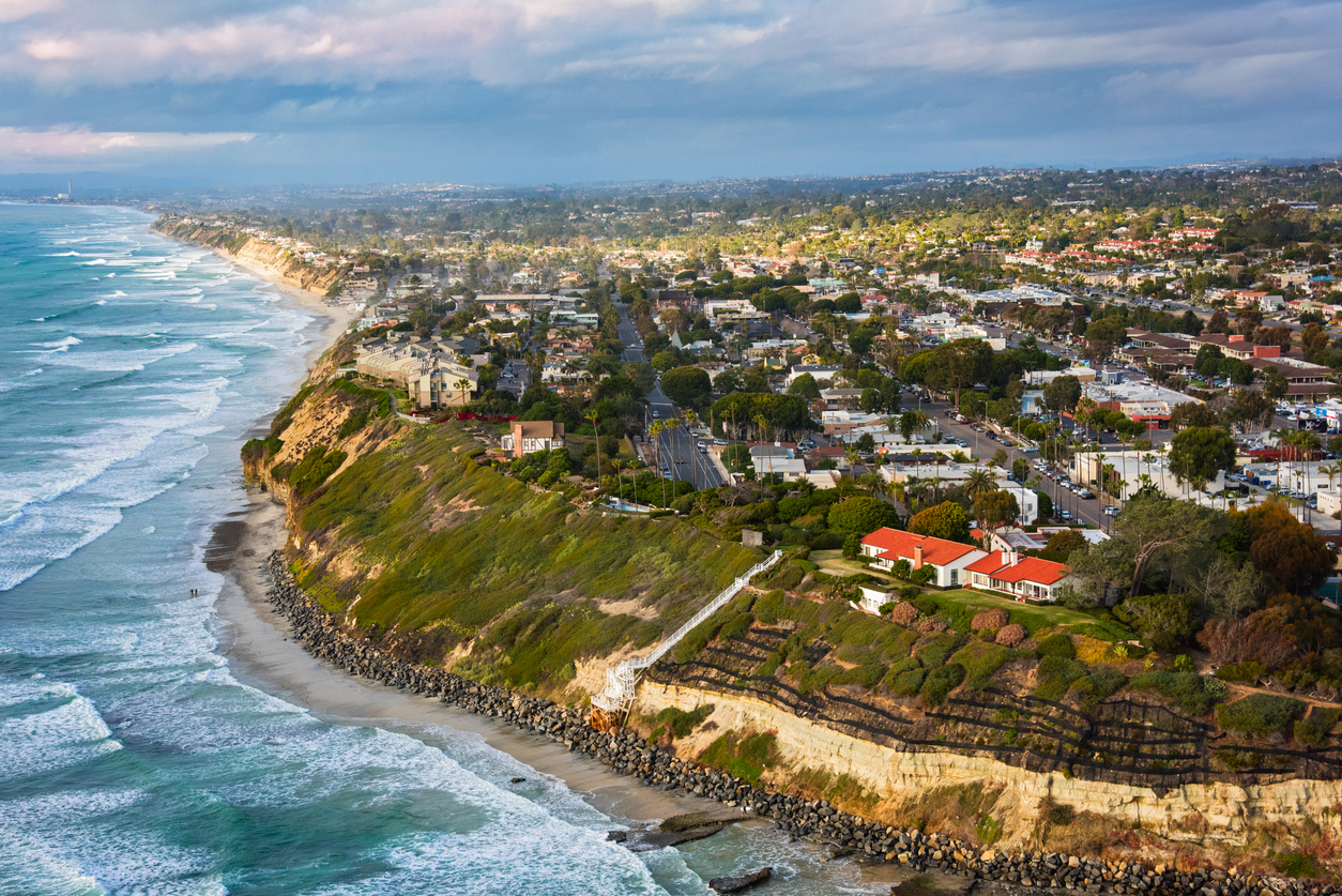 Panoramic Image of Encinitas, CA